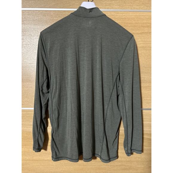 Carhartt Force Extremes® Long Sleeve Half-Zip Shirt Green Size XL 103299-036 - Picture 7 of 11